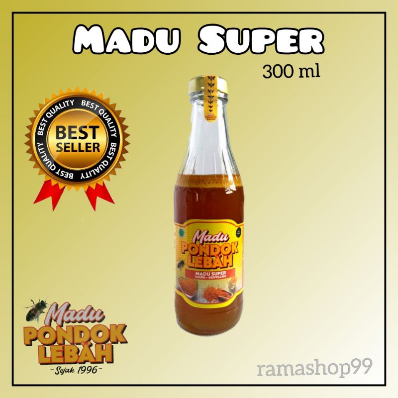 

Madu Super 300 ml Madu Pondok Lebah