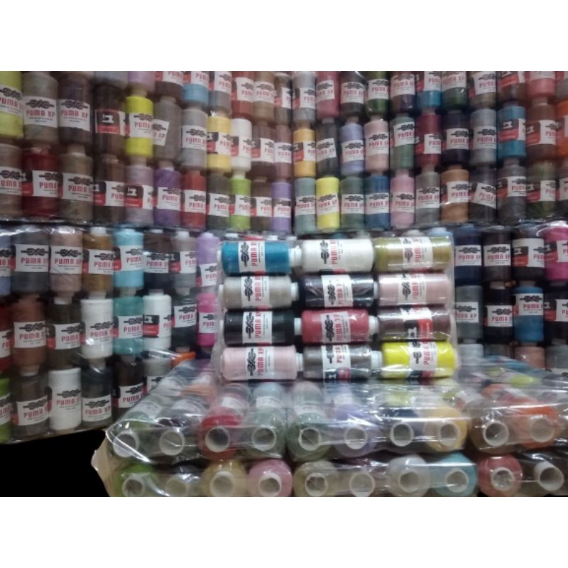BENANG JAHIT WARNA WARNI LENGKAP ISI 1 LUSIN 500 YARD | BENANG JAIT