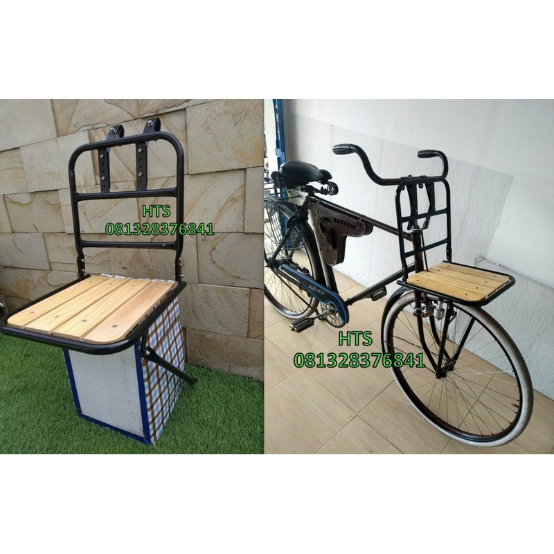 RAK BAGASI DEPAN SEPEDA ONTHEL RAK DEPAN ONTHEL BAGASI DEPAN ONTHEL BAGASI SEPEDA ONTHEL RAK ONTHEL