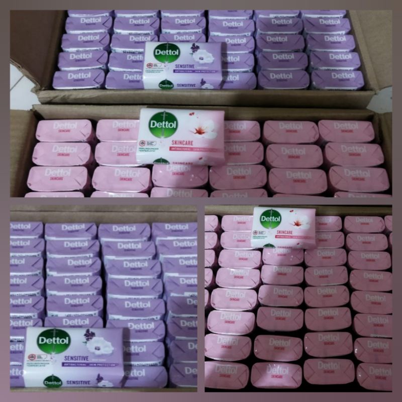 DETTOL SABUN BATANG 100GR X 5 (OBRAL) MIX VARIANT