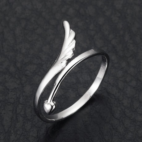 Cincin Perak Wanita Pria Couple Asli S 925 Lapis Rhodium Cocok Kawin Nikah tunangan hadiah RS036