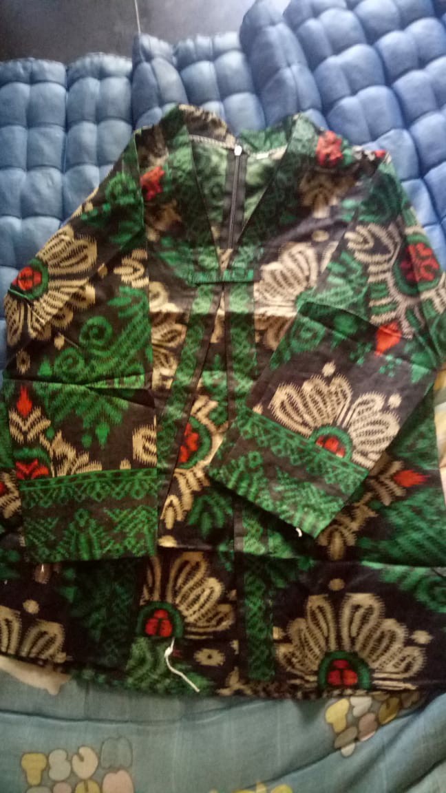 Maura Couple - Sania Ruffle Batik Couple Ori Ndoro Jowi Dnt Garansi Termurah Shopee Selendang Merak