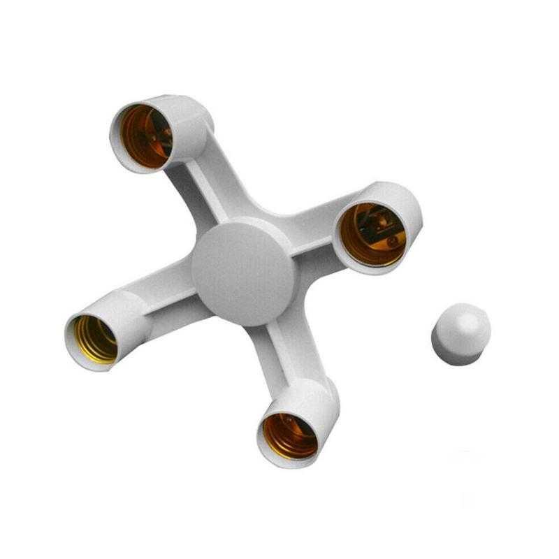 Fitting E27 Cabang 4 Lampu Bohlam Studio/ Fitting Lampu Murah