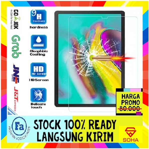 ABT-02 Tempered Glass STD Samsung Tab S5e / T725 / T720/ Anti Gores Kaca