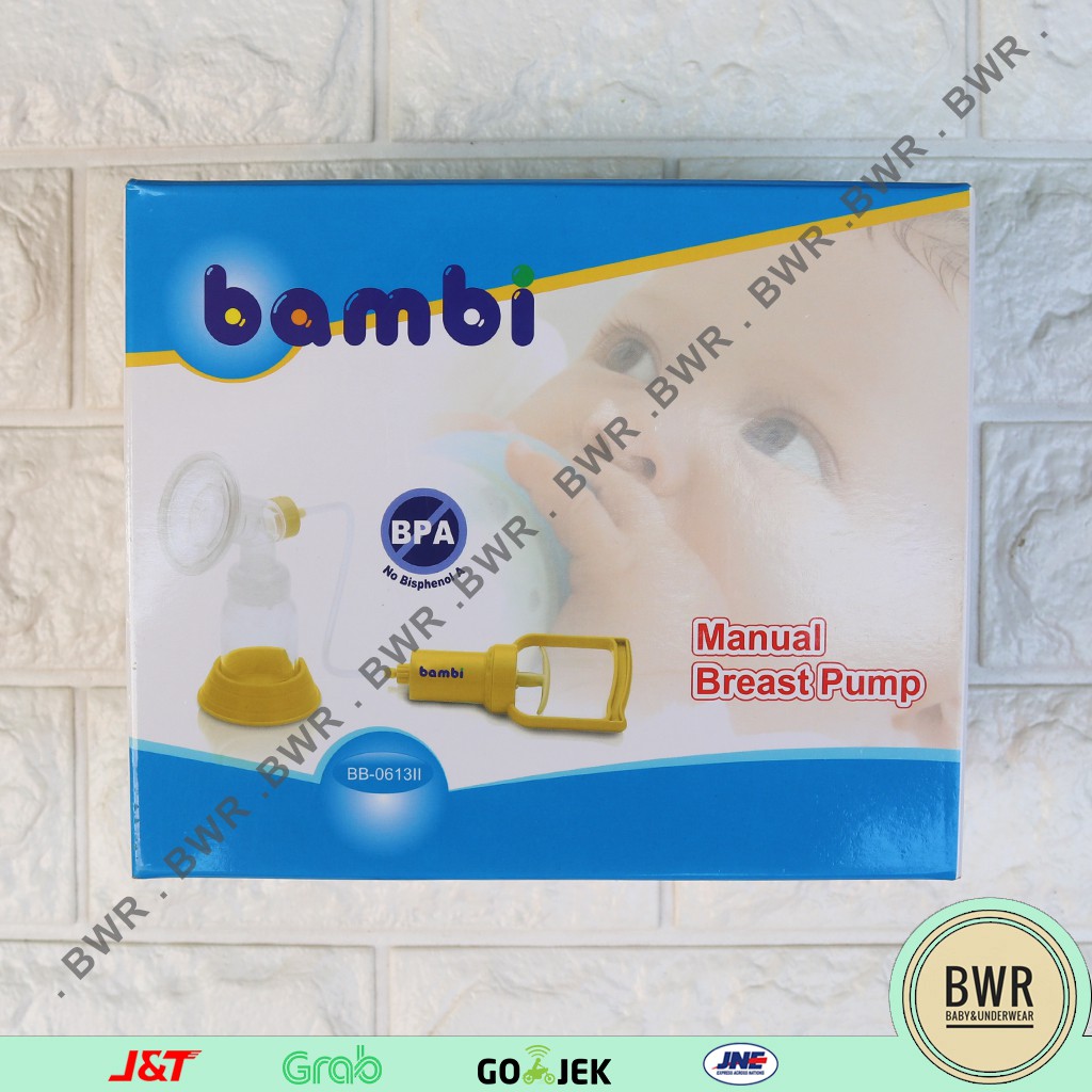 Manual Breast Pump BAMBI | Pompa Susu Ibu Bayi | Pompa Manual