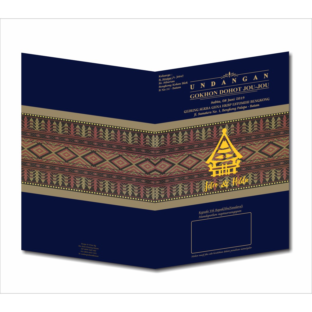 410 Koleksi Contoh Cover Undangan Batak Terbaik