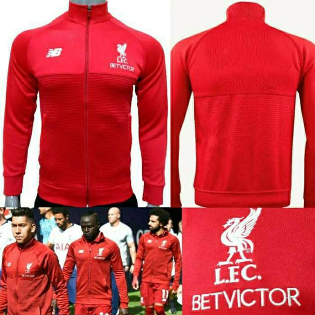 Jaket Bola Liverpool merah ucl lfc 2018-2019 Grade Ori