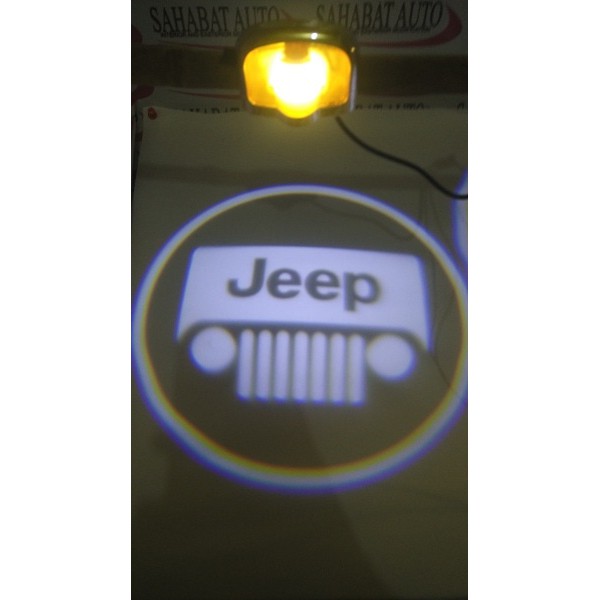 Lampu Mobil Logo Jeep Variasi Pintu