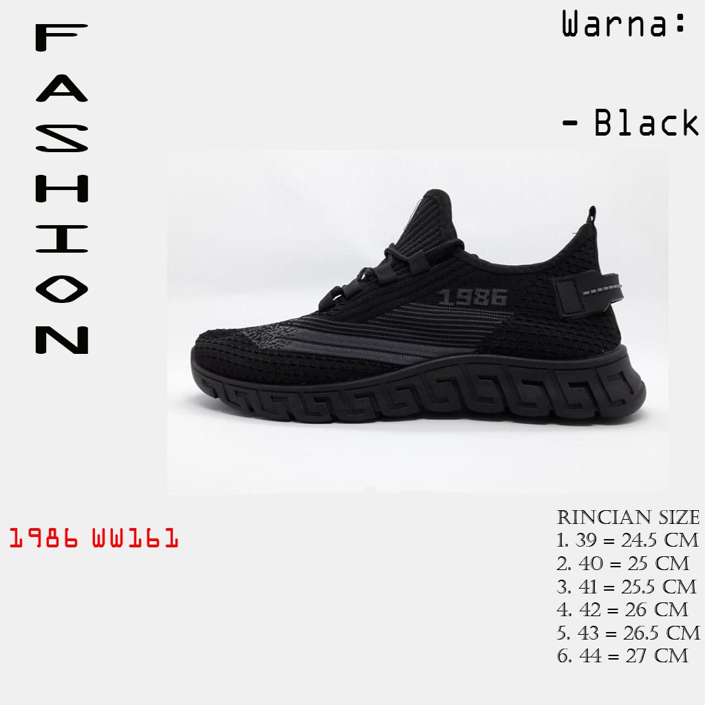 [Fashion] - WW161 Sepatu 1986 Impor Berkualitas