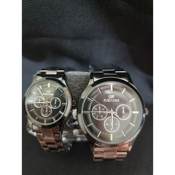 (Dijamin 100% Original) Jam Tangan Fortuner Couple Stainles