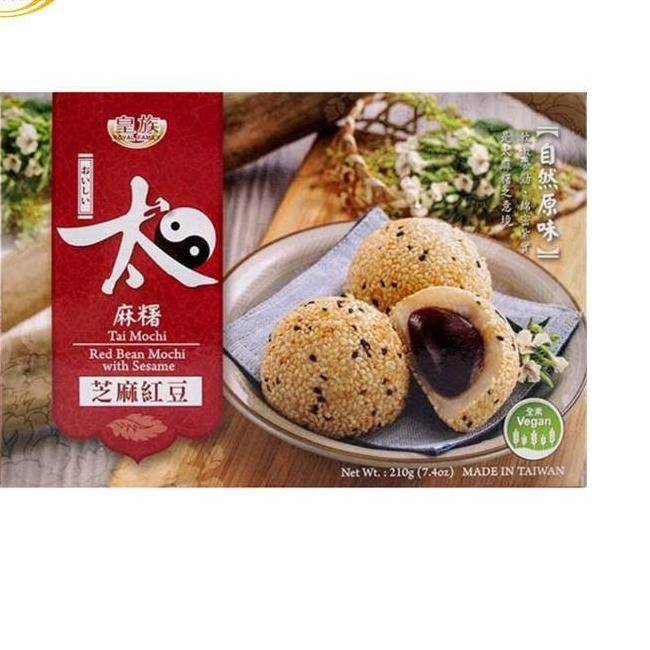 

[KODE BARU 58] Royal Family Mochi Red Bean with Sesame 210 gr TERLARIS!!!