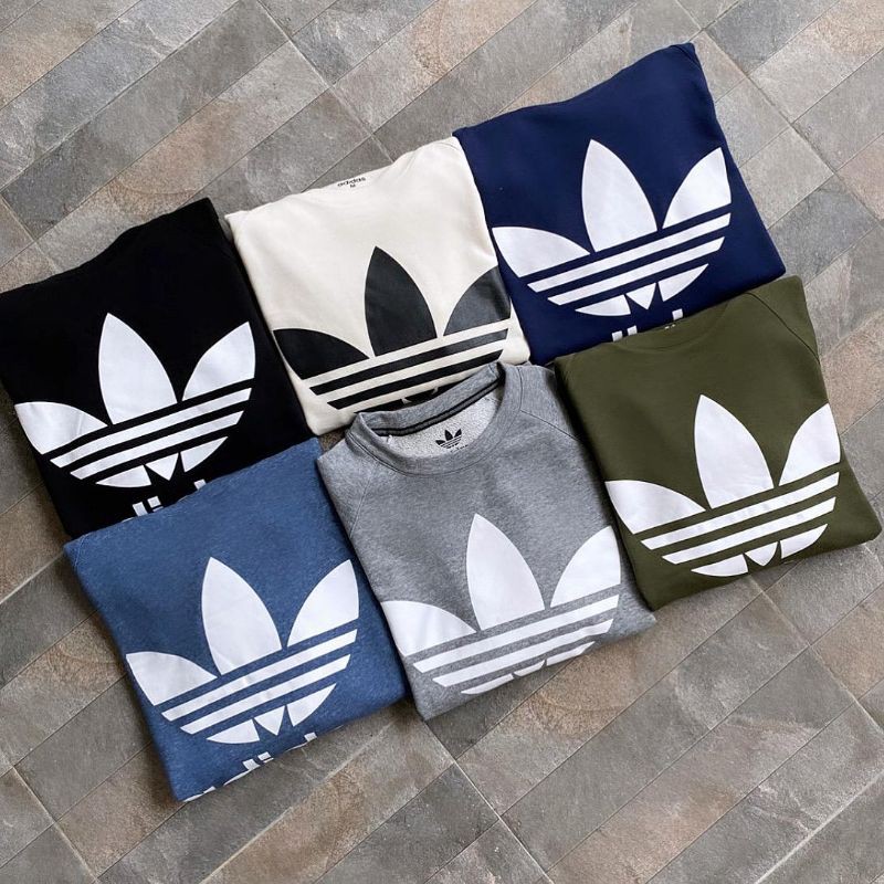 Adidas Trefoil Big Logo Sweater