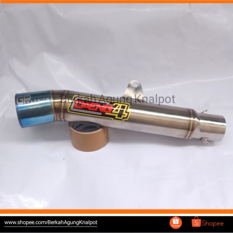 Silincer DAENG/Slincer DAENG4/ Silincer DAENG SAI4/DAENG GP WARRIOR/Knalpot DAENG/Street pipe DAENG/