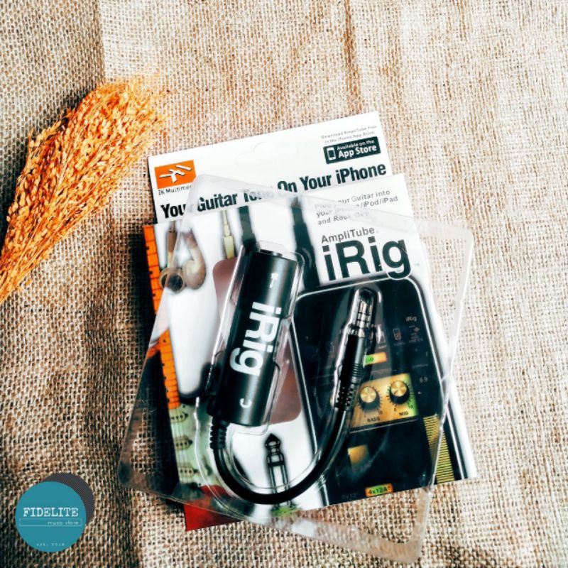 COD IRig Amplitube Guitar Interface Connector For Iphone / Mac/ IOS / Android TERMURAH