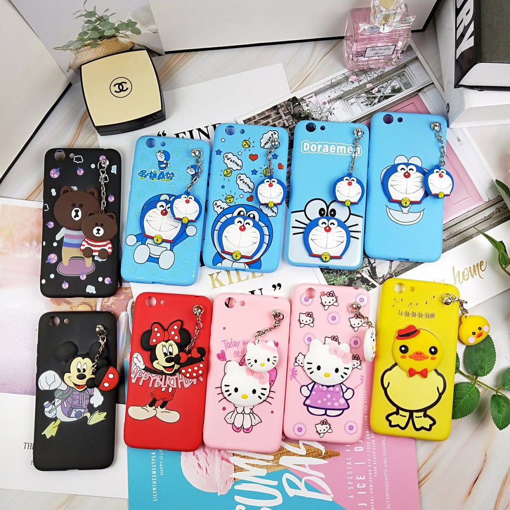 case krakter timbul plus gantungan xiaomi redmi note 5a