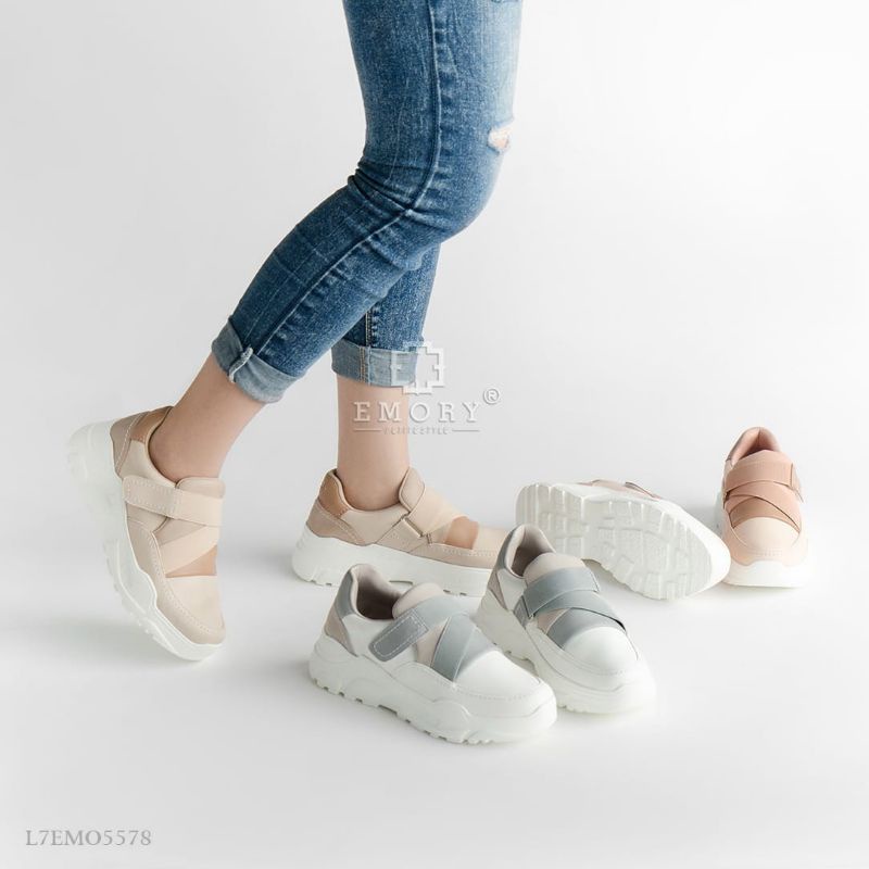 SEPATU WANITA EMORY VICALRY series L7EMO5578 wedges