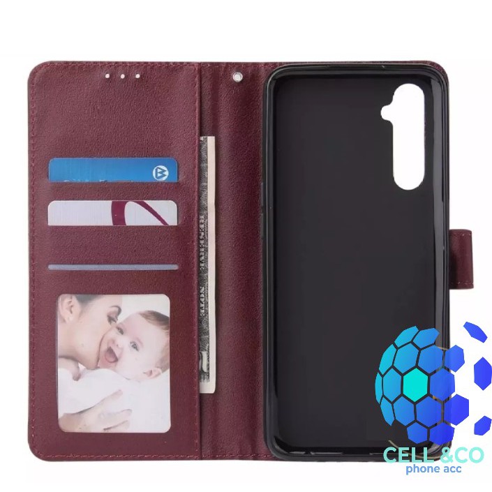 Flip cover OPPO RENO 3 Flip case buka tutup kesing hp casing flip case leather wallet