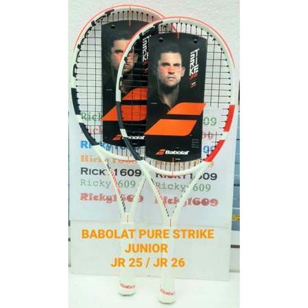RAKET TENIS BABOLAT PURE STRIKE JUNIOR 25 - RAKET TENIS BABOLAT PURE STRIKE JUNIOR 26 - SHARP CONTRO