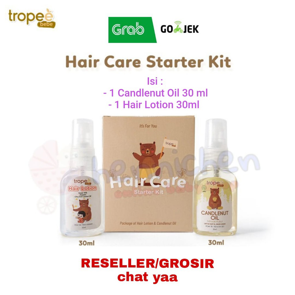 Tropee Bebe - Hair Care Starter Kit / TROPEE HAIR CARE 30ML