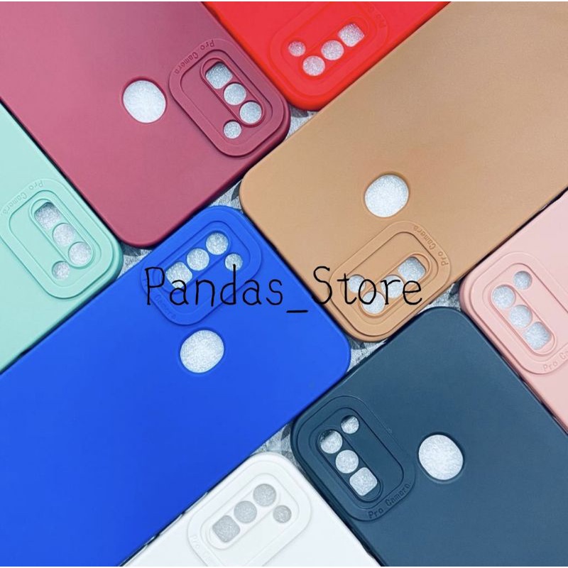 Softcase Pro Camera Samsung A11 / M11 Candy Case Full Color 3D Silikon TPU