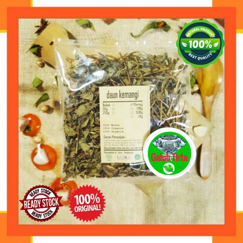 

KEMANGI KERING 250 Gram - Ocimum Africanum - MURNI - JSR - REMPA