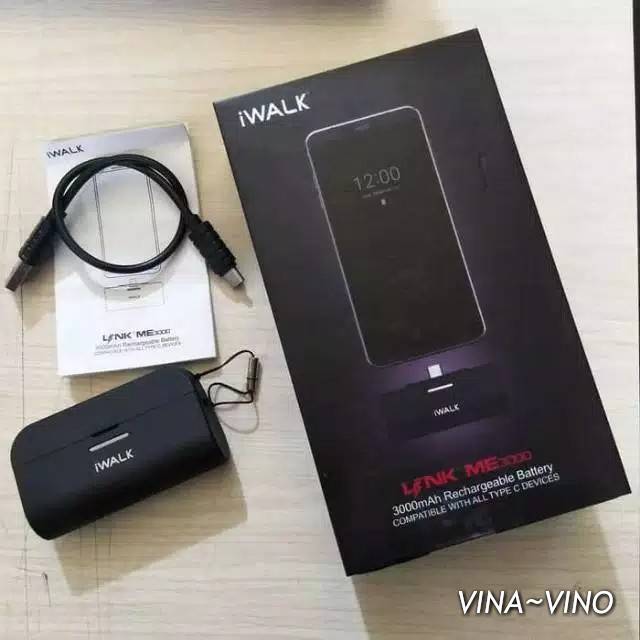 Power Bank iWalk Link Me Modular Battery pack 3000 mAh USB Type-C