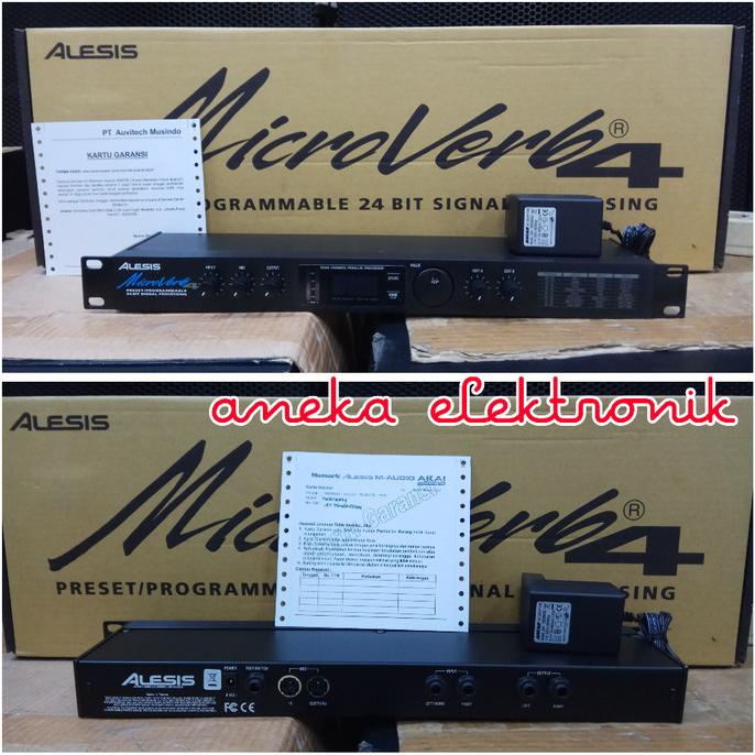 Alesis Microverb4 Original (Garansi Resmi) Efect Vocal Termurah