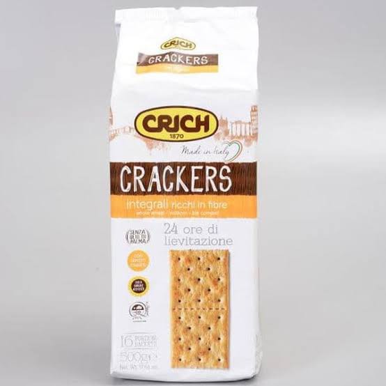 

Crich crackers / Gabin tanpa gula buatan italy 500gr.