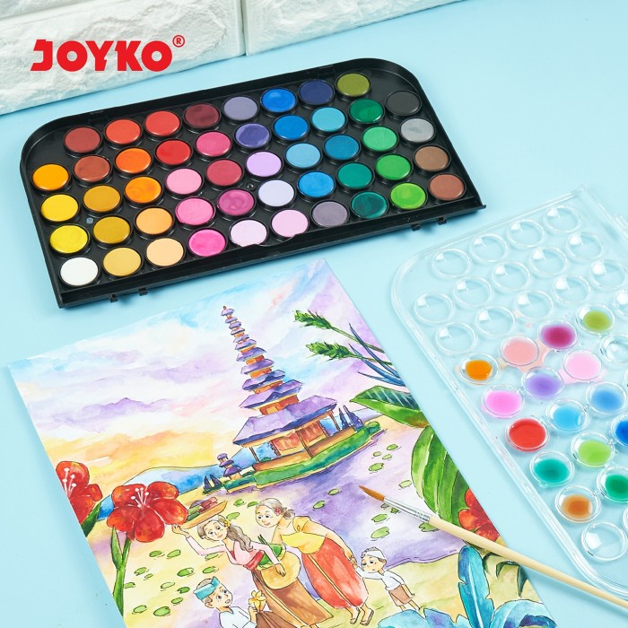 

Produk Terbaru Joyko Watercolor Set Cat Air Joyko Lukis Watercolour 36 48 Warna Wc-3