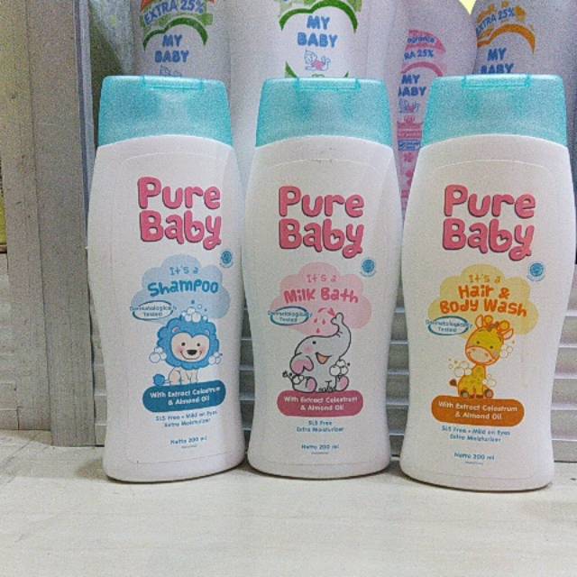 pure baby body wash