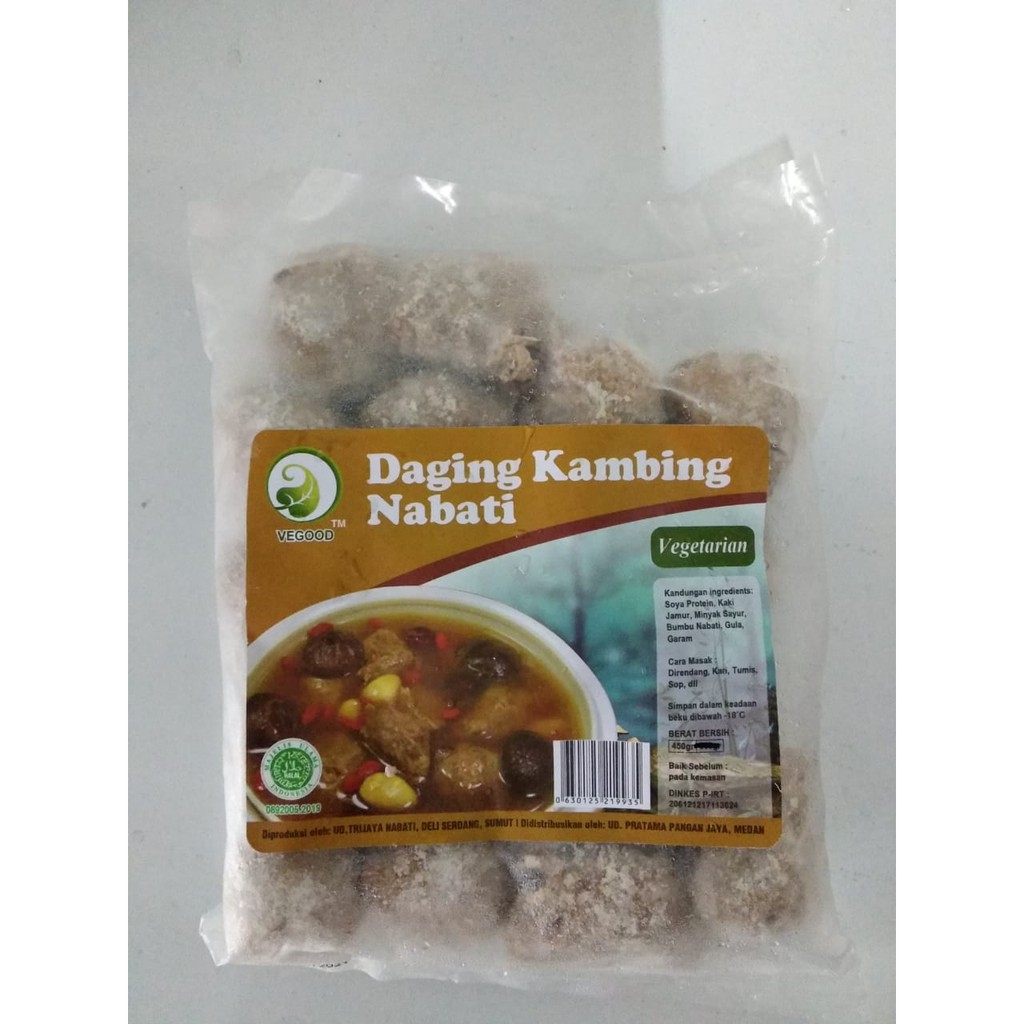 

Vegood Daging Kambing Nabati / Vegetarian Mutton 450 gr