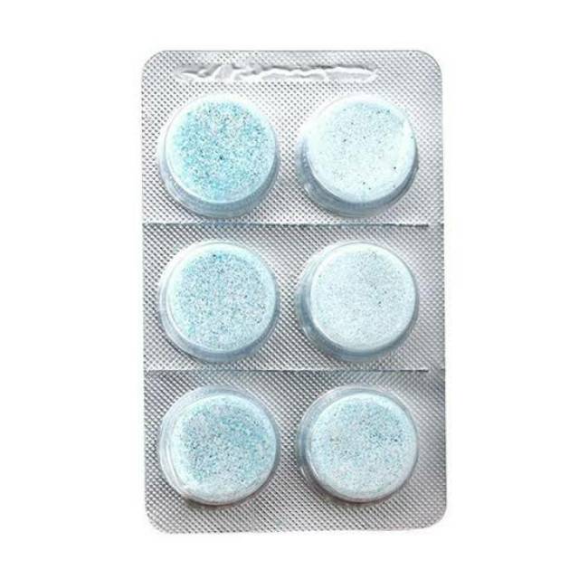 6PCS SABUN WIPER Sabun Pembersih Kaca Wiper Mobil Toilet Rumah Glass Cleaner Tablet Sabun Wiper Kaca