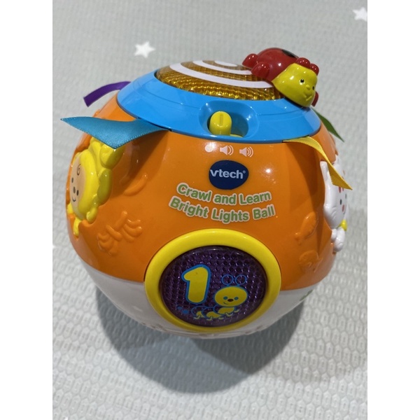 Preloved Vtech Crawl and Learn Bright Lights Ball