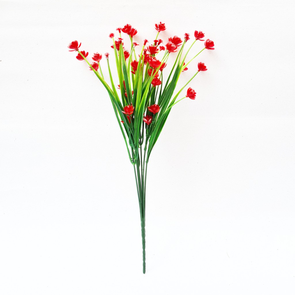 Bunga Plastik Lotus Artificial Pernak Pernik Interior Flower Dekorasi Meja - AF47-8