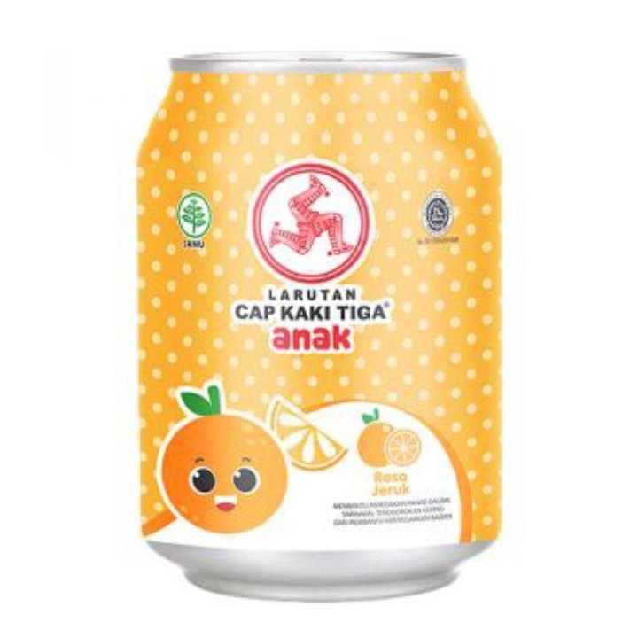 

Aneka Snack Larutan Cap Kaki Tiga Anak Kemasan 250 ml Rasa Jeruk