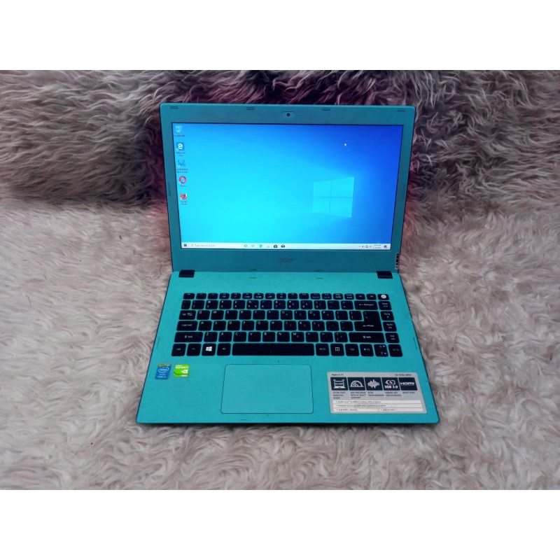 P4 Laptop Acer Aspire E5-473G Ram 4gb HDD 500gb core i5