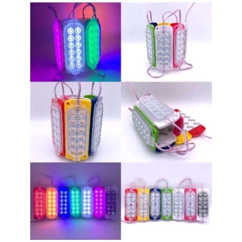 LAMPU BAK / KOLONG TRUK 12 LED,, 24 volt ULTRASONIK