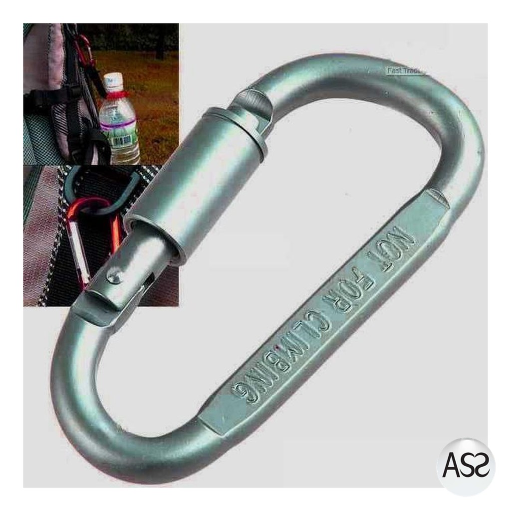 ASS Shop - LIXADA Quickdraw Carabiner Aluminium / Gantungan Tas - AT7600