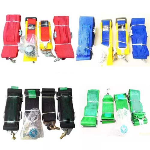 SeatBelt Racing QR 4 Titik Seat Belt Mobil QR Quick Release - Hijau