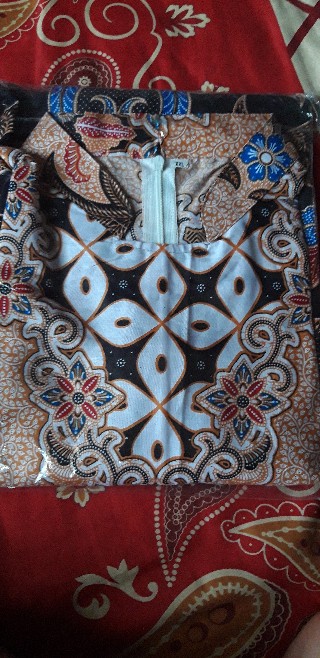 New Product Atasan Wanita Masa Kini Tunik Batik M L Xl Xxl