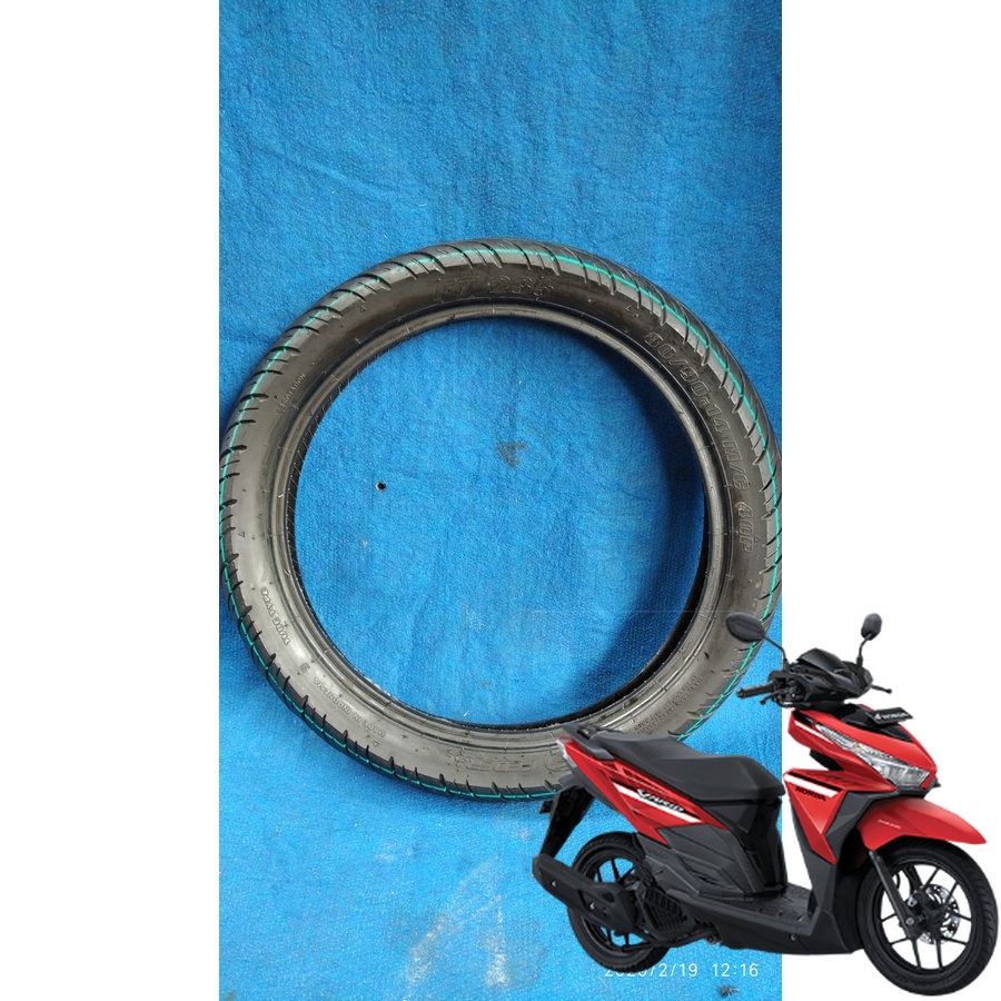 BAN VARIO 125 LED NON TUBLES DEPAN UKURAN 80/90 RING 14 MERK FEDERAL FT235