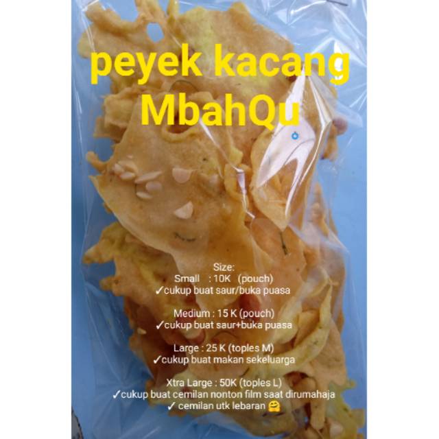 

Peyek kacang