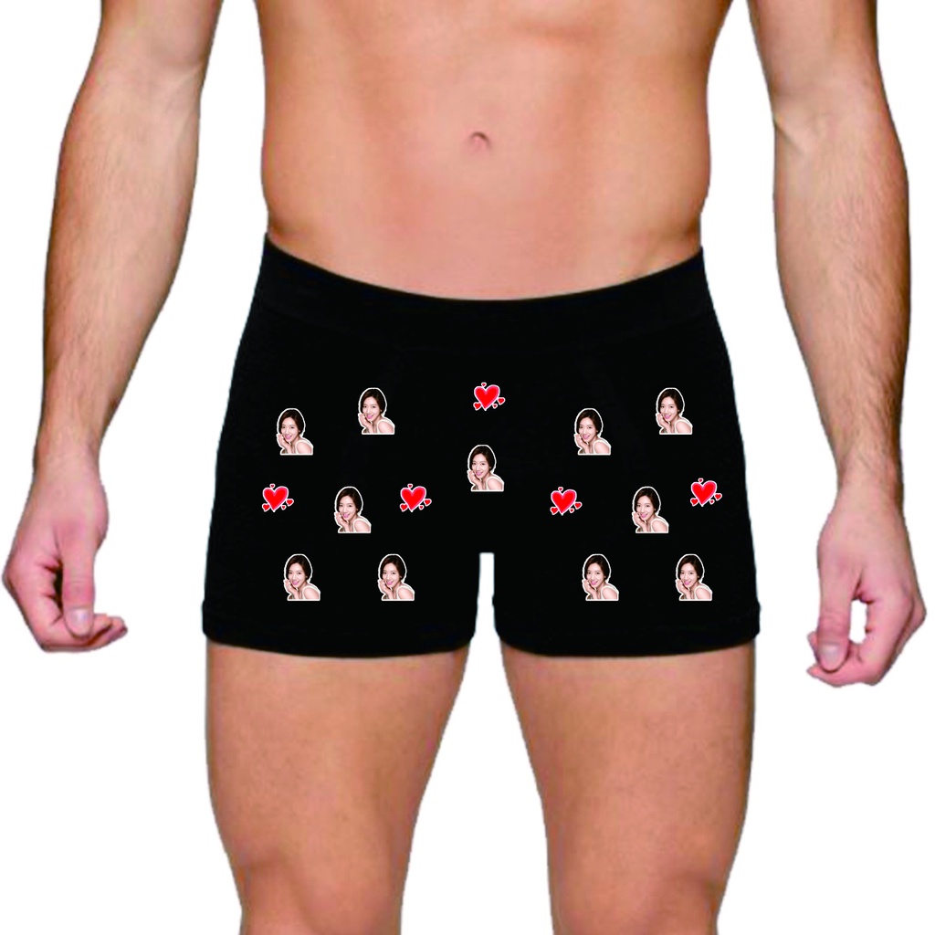 Boxer Costum Foto Celana Dalam Foto Unik Anti Pelakor Kado Unik Lucu
