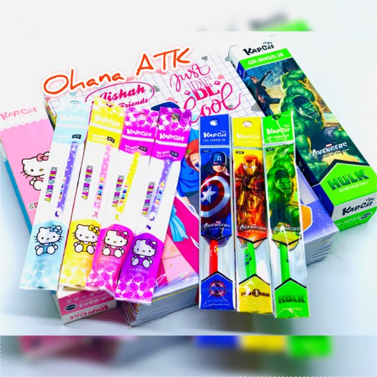 

Refill (Isi Ulang) Bolpen Gel merk Kap Cat Seri 2 isi 20 pcs