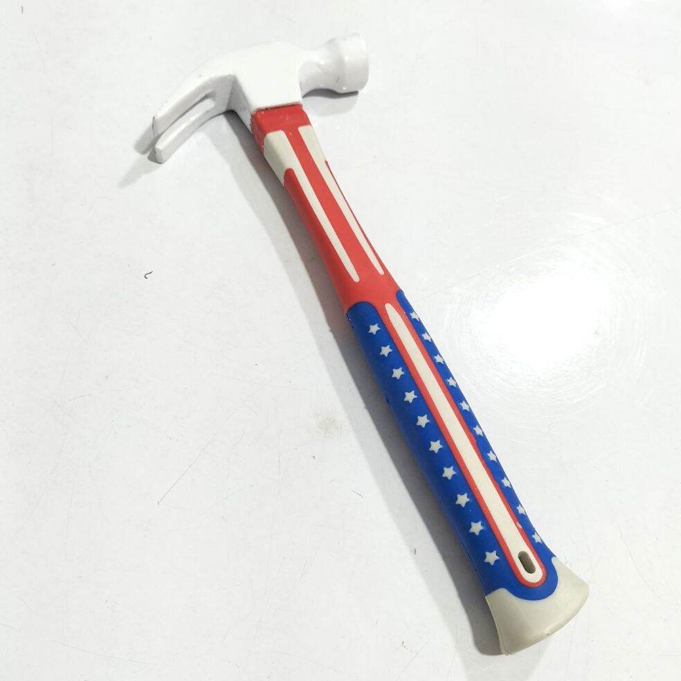 Palu kambing 8oz gagang fiber USA POLOS / Palu bangunan (G7107)