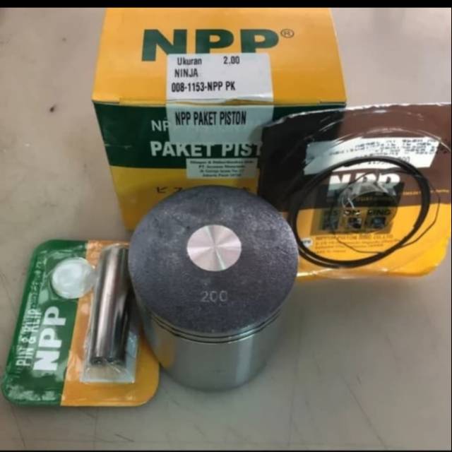 Piston kit ninja oversize 200 pen 15  npp