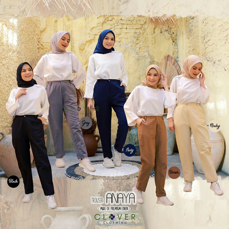CELANA TROUSERS ANAYA By Clover Clothing