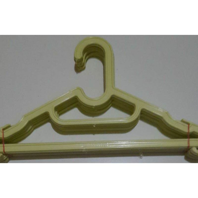 Hanger Hitam Plastik Baju Laundry 1 gros=12 Lusin  Kuat Dan Tebal