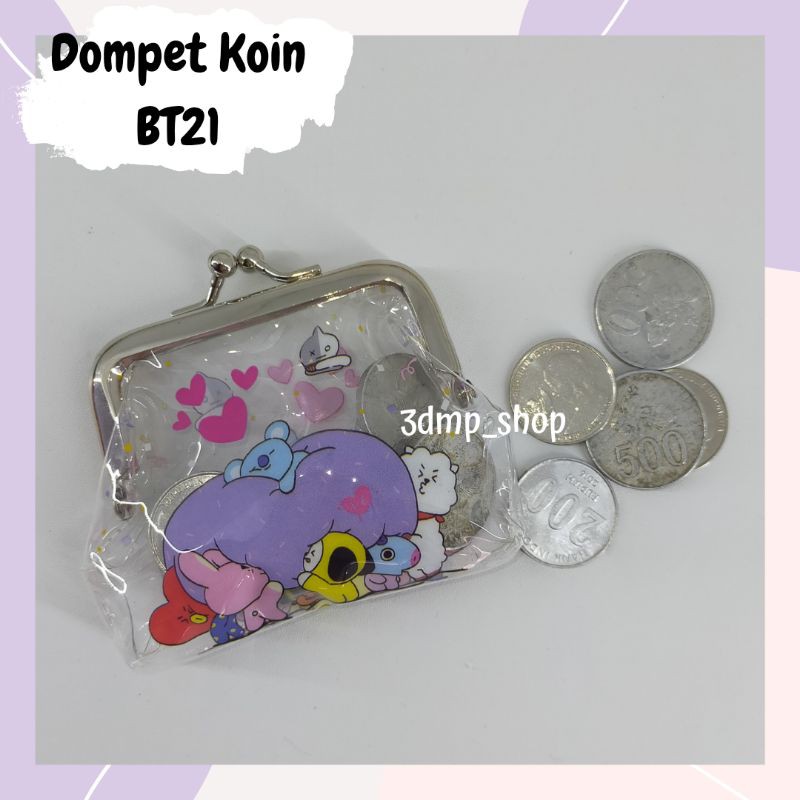 Dompet Koin BT21 BTS KPOP