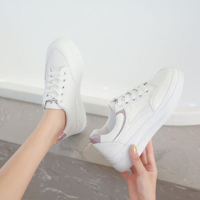 9040 Sepatu Wanita Terbaru Sneakers Putih Olahraga Women Shoes